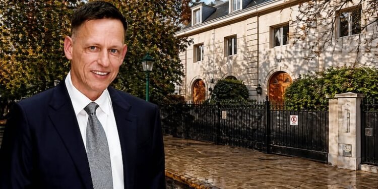 Peter Thiel adquiere una exclusiva propiedad en Barrio Parque: 1600 m² de lujo, mármol y seis suites