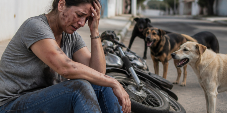 Dueños de tres perros deberán indemnizar a mujer atacada mientras conducía su moto