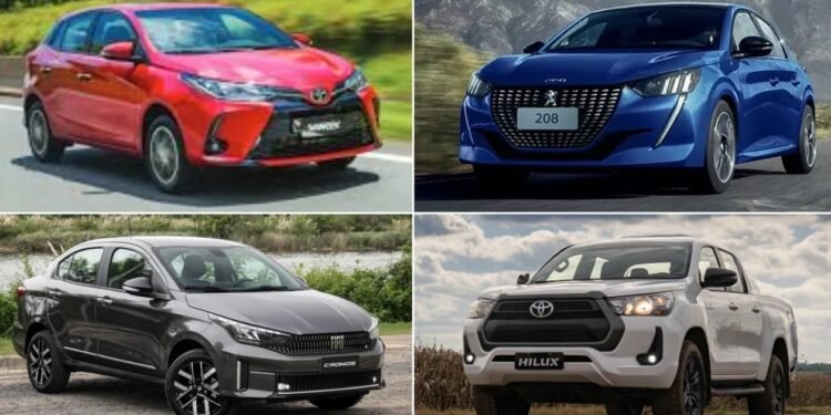 Opciones de compra en el mercado automotor: modelos y precios de los vehículos más vendidos