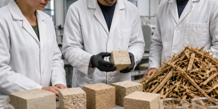 Desarrollan materiales de construcción a partir de caña de azúcar, bacterias y residuos cerveceros