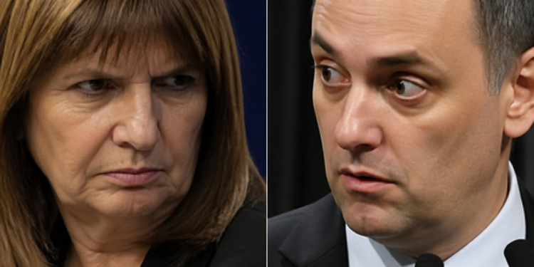 Creciente tensión entre Patricia Bullrich y Manuel Adorni tras desautorización pública