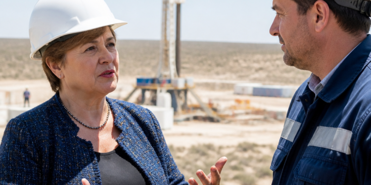 Visita de Kristalina Georgieva a la Argentina: encuentros con Milei, Caputo y una jornada en Vaca Muerta