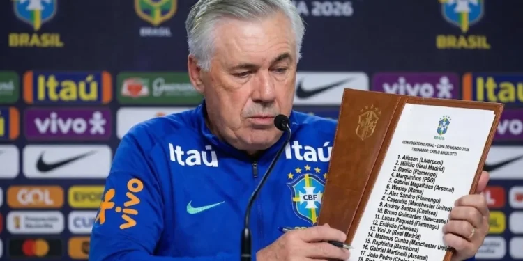 Críticas contundentes a Ancelotti tras la eliminación de Brasil en el Mundial