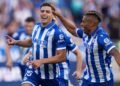 Impactante actuación de Lucas Boyé, delantero de Alavés, con un hat-trick en la Liga Española