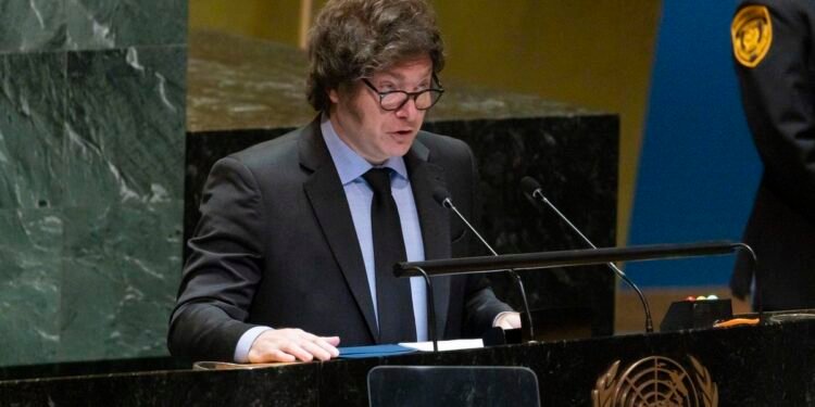 Javier Milei se dirige a la ONU con énfasis en Malvinas